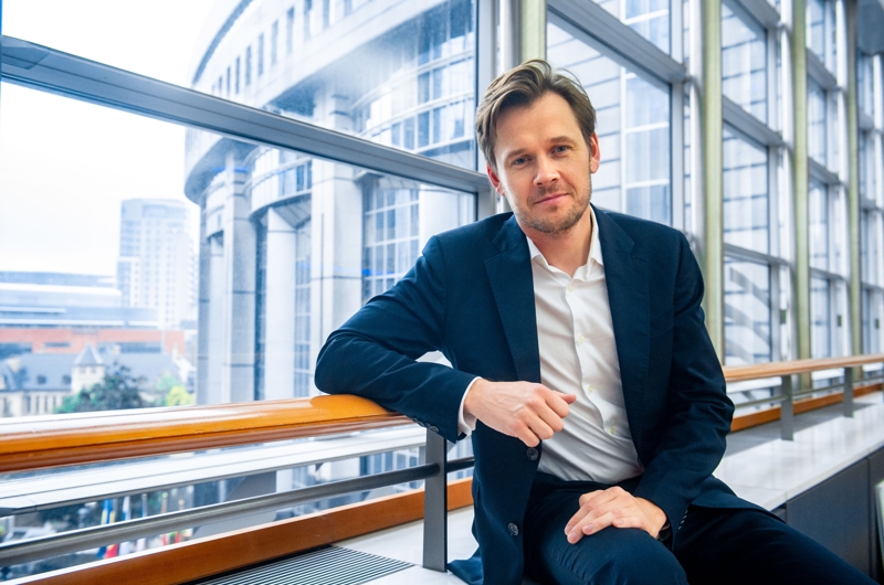 portræt af niels fuglsang, medlem af Europa Parlamentet for S